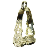 Elegant brass Jin Stirrup