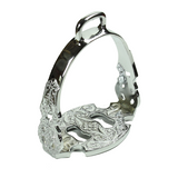 Elegant Jin Stirrup in Stainless Steel