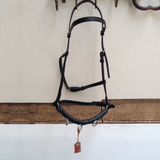 Hand made leather cavesson