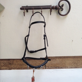 Hand made leather cavesson